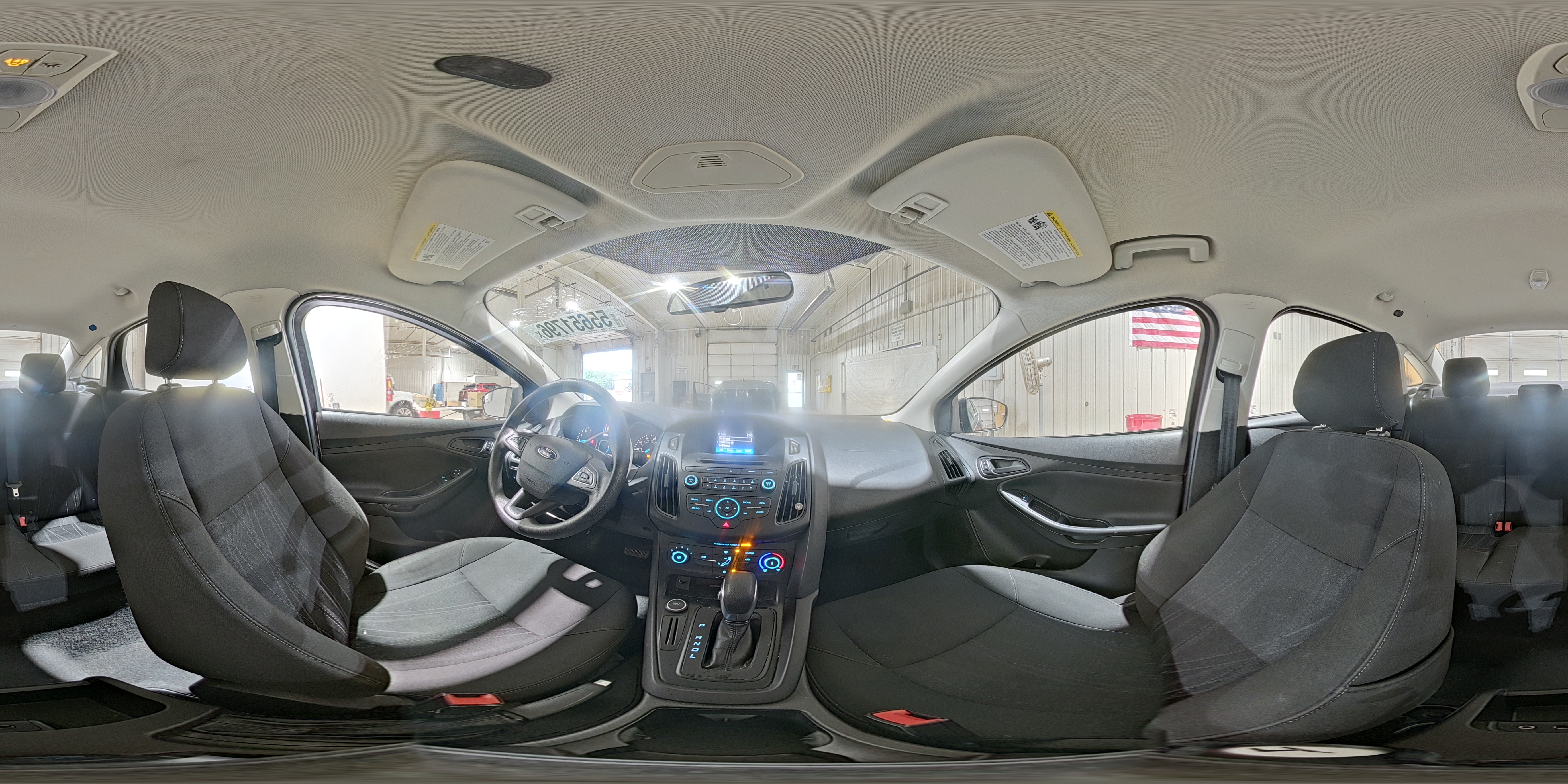 2015 Ford Focus S Charcoal vin: 1FADP3E27FL272759