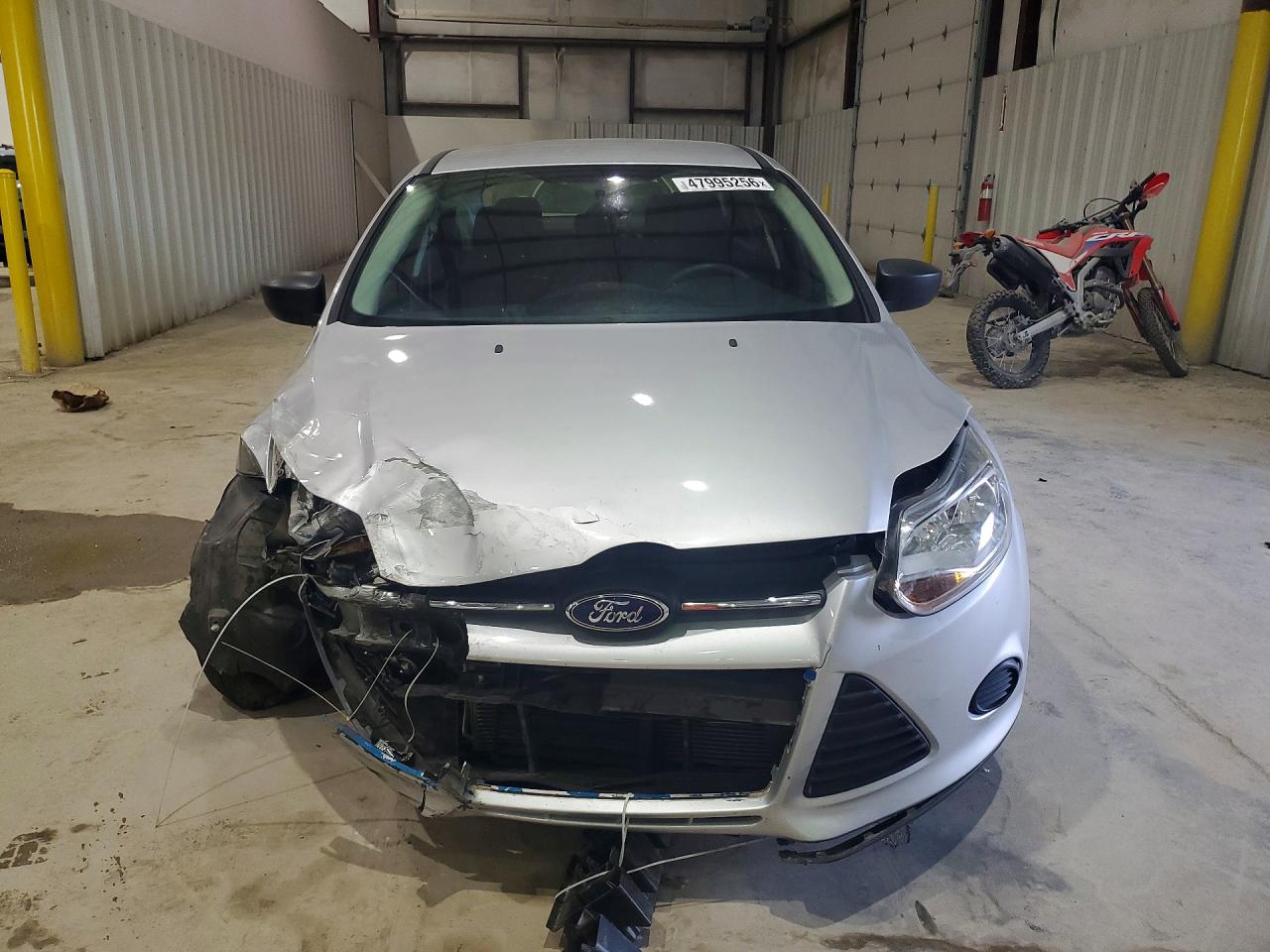 2015 Ford Focus S Gray vin: 1FADP3E27FL323161