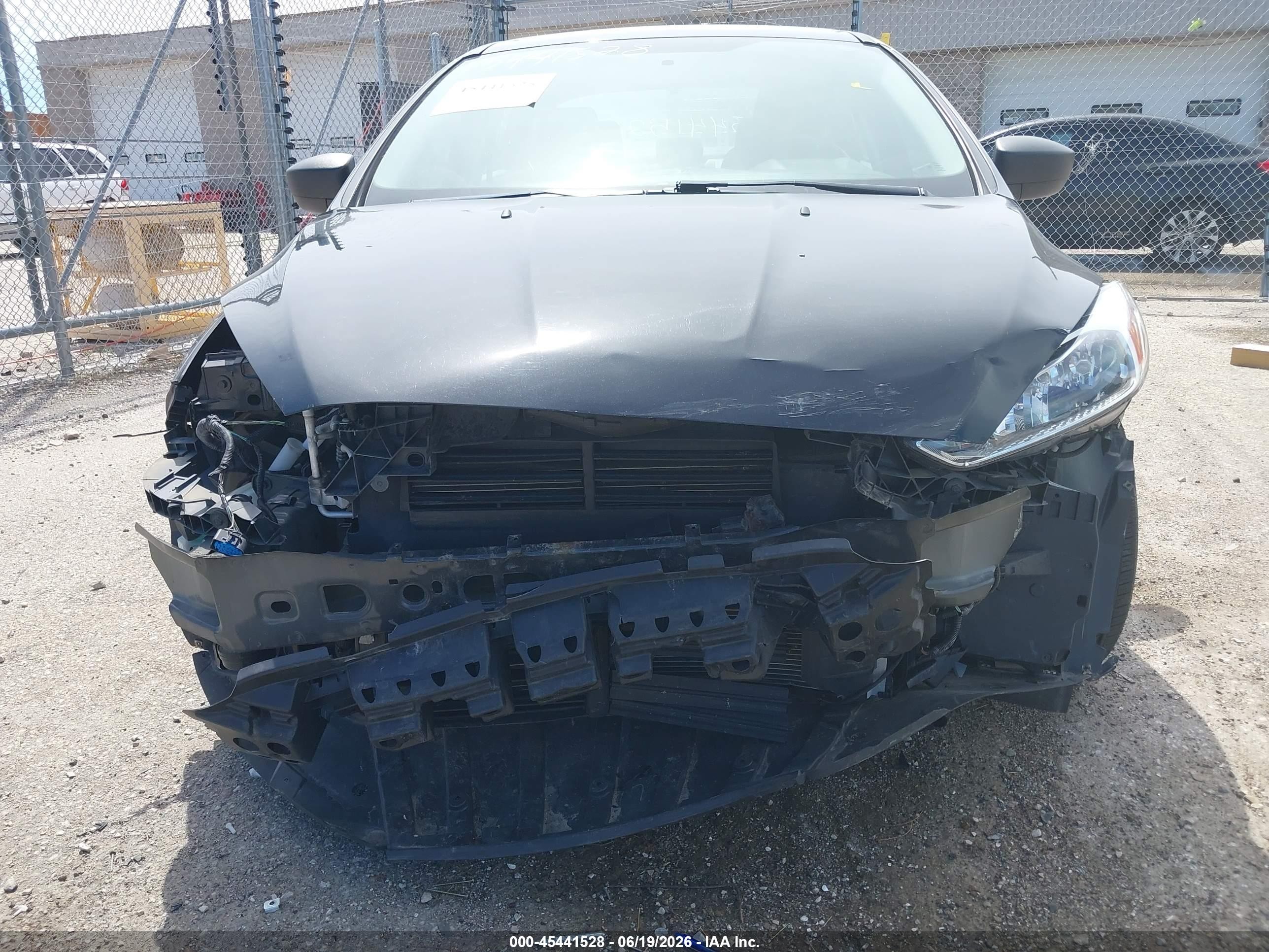 2015 Ford Focus S Black vin: 1FADP3E27FL340445