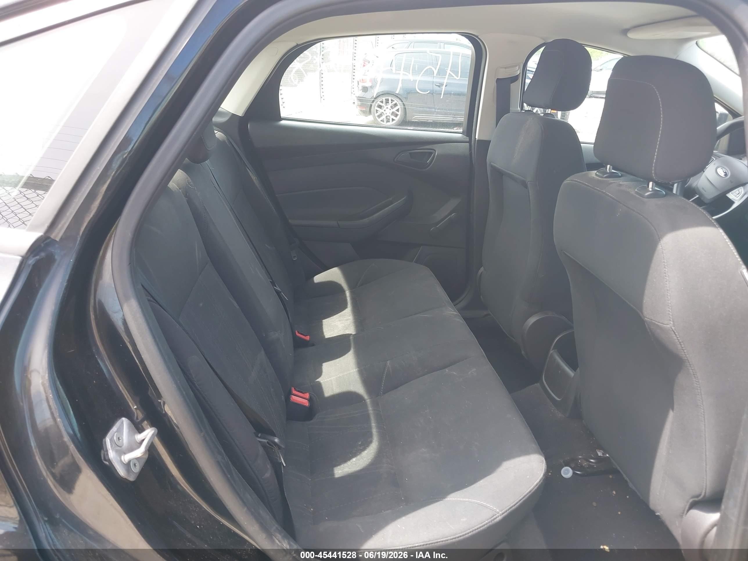 2015 Ford Focus S Black vin: 1FADP3E27FL340445