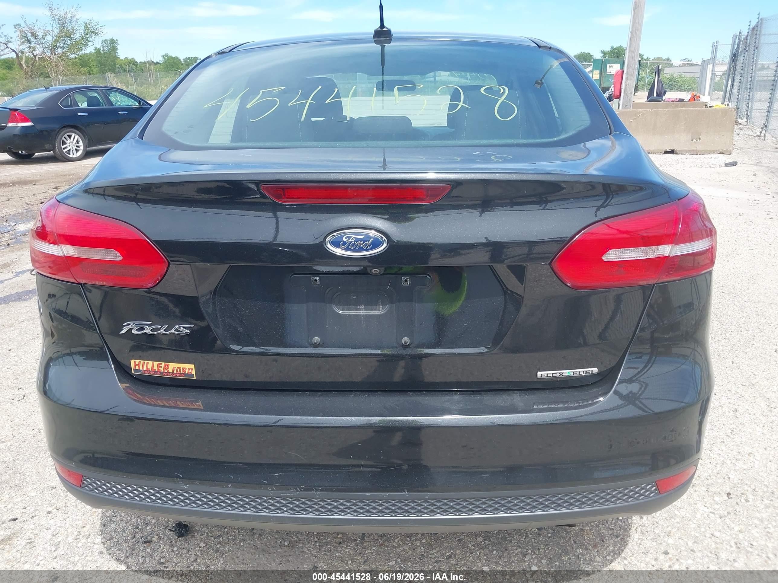 2015 Ford Focus S Black vin: 1FADP3E27FL340445