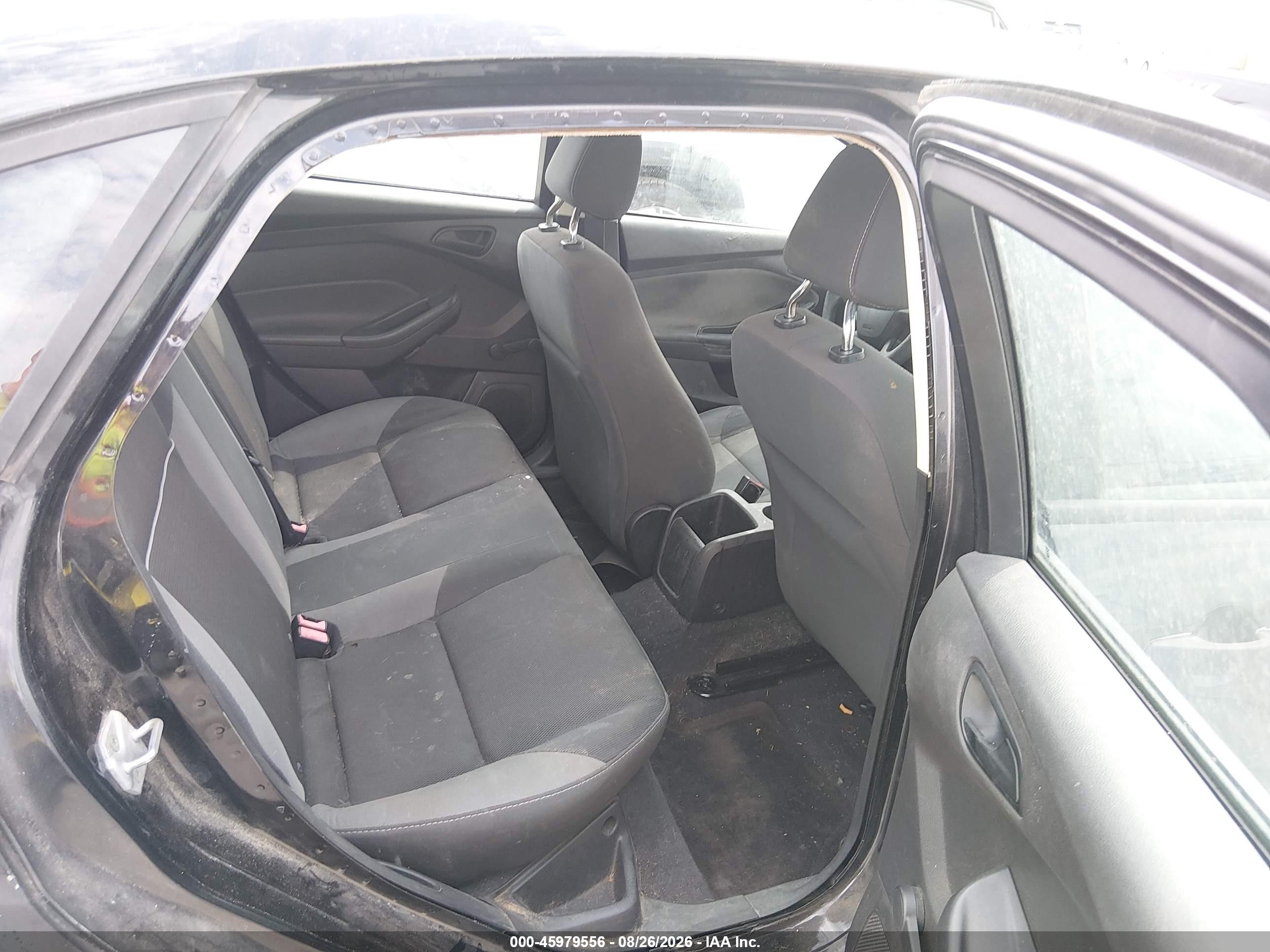 2013 Ford Focus S Black vin: 1FADP3E28DL372978