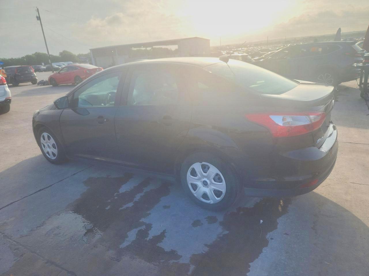 2014 Ford Focus S Black vin: 1FADP3E28EL348634