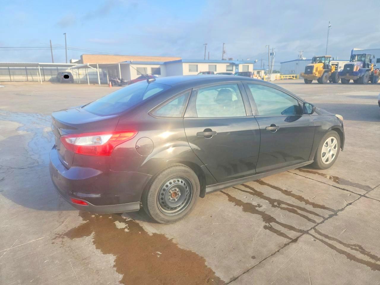 2014 Ford Focus S Black vin: 1FADP3E28EL348634