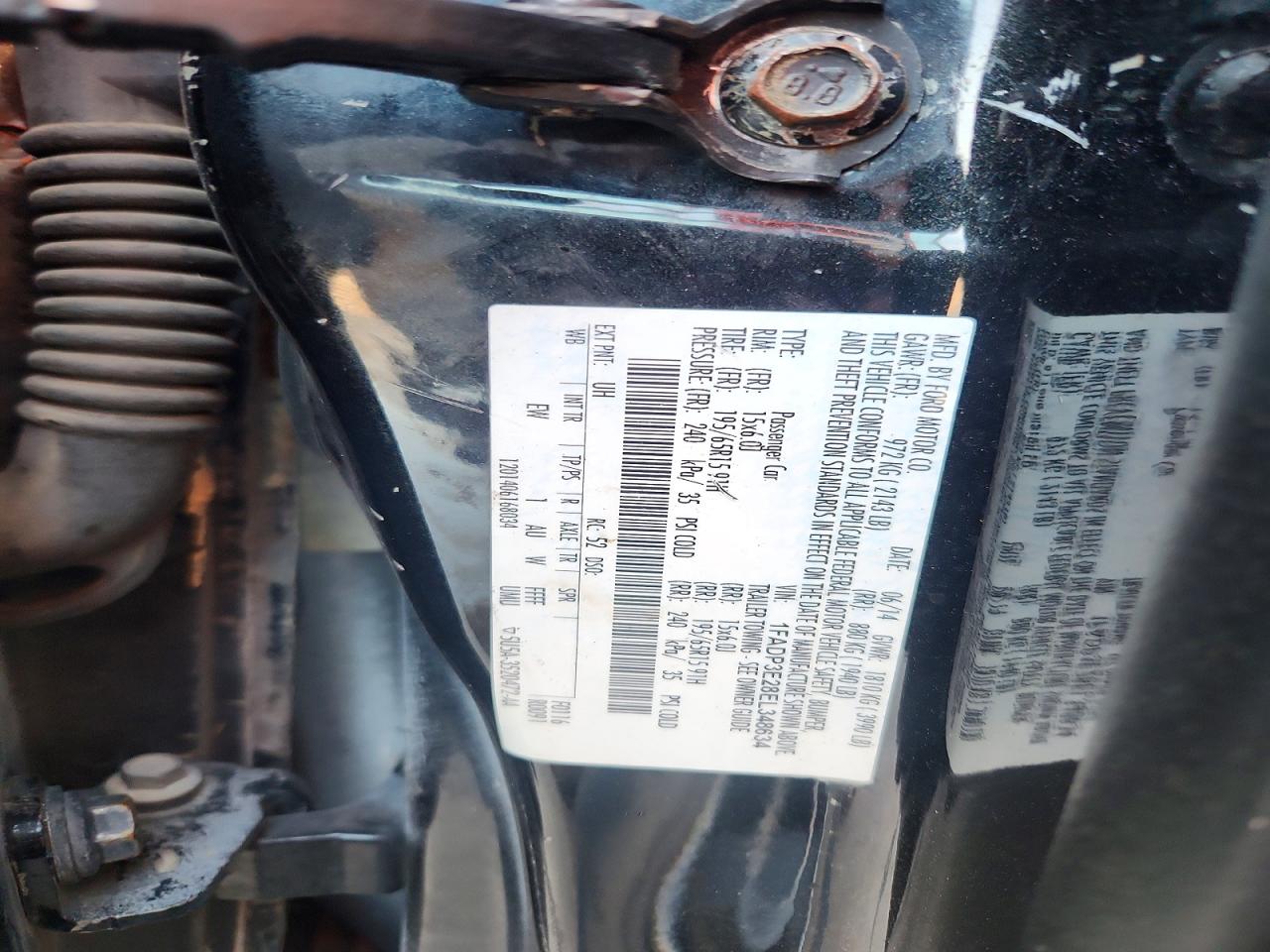 2014 Ford Focus S Black vin: 1FADP3E28EL348634