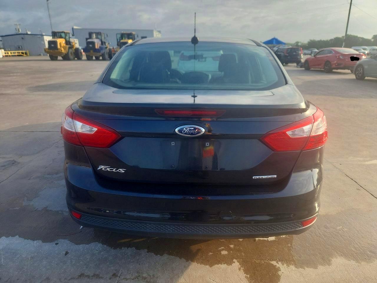 2014 Ford Focus S Black vin: 1FADP3E28EL348634