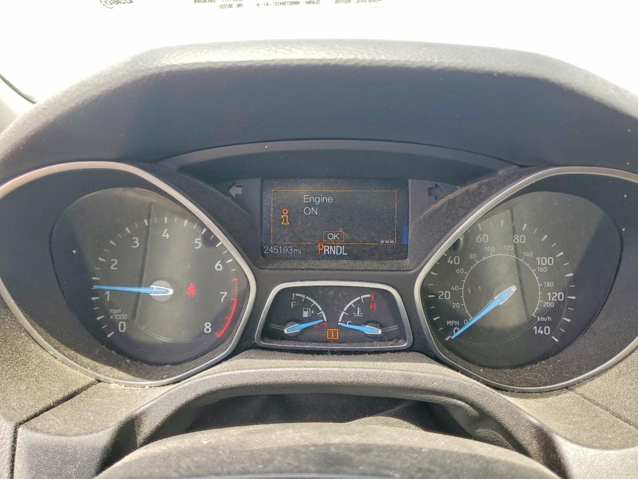 2015 Ford Focus S Gray vin: 1FADP3E28FL387239