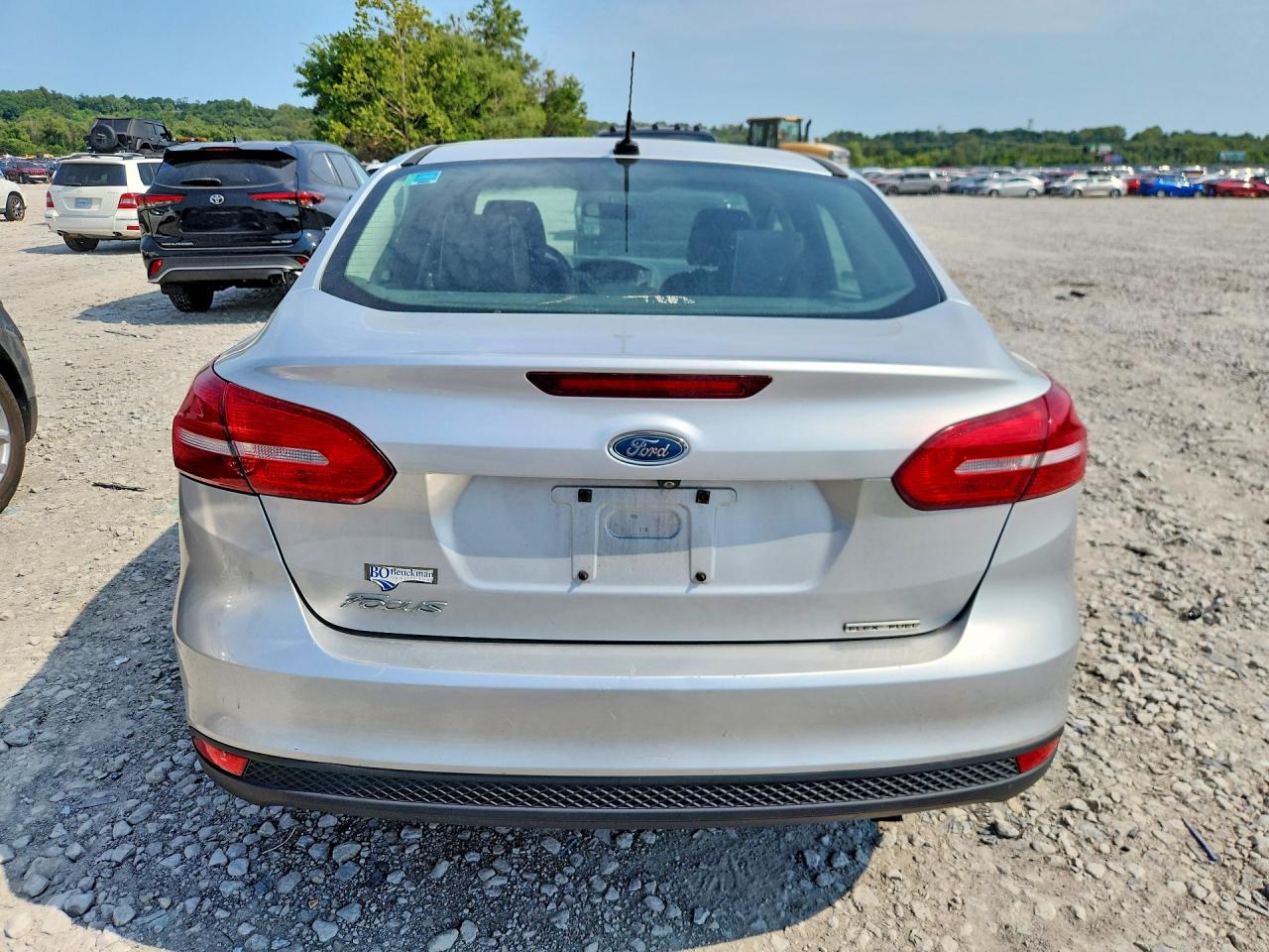 2015 Ford Focus S Silver vin: 1FADP3E29FL299932