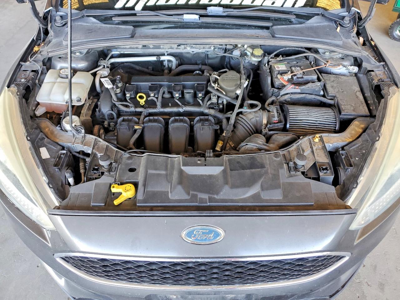 2015 Ford Focus S Gray vin: 1FADP3E29FL342083