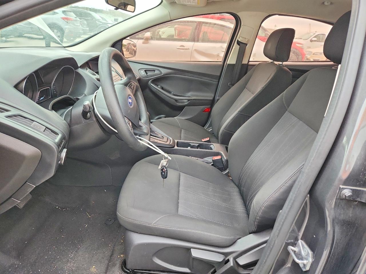 2018 Ford Focus S Gray vin: 1FADP3E29JL244115