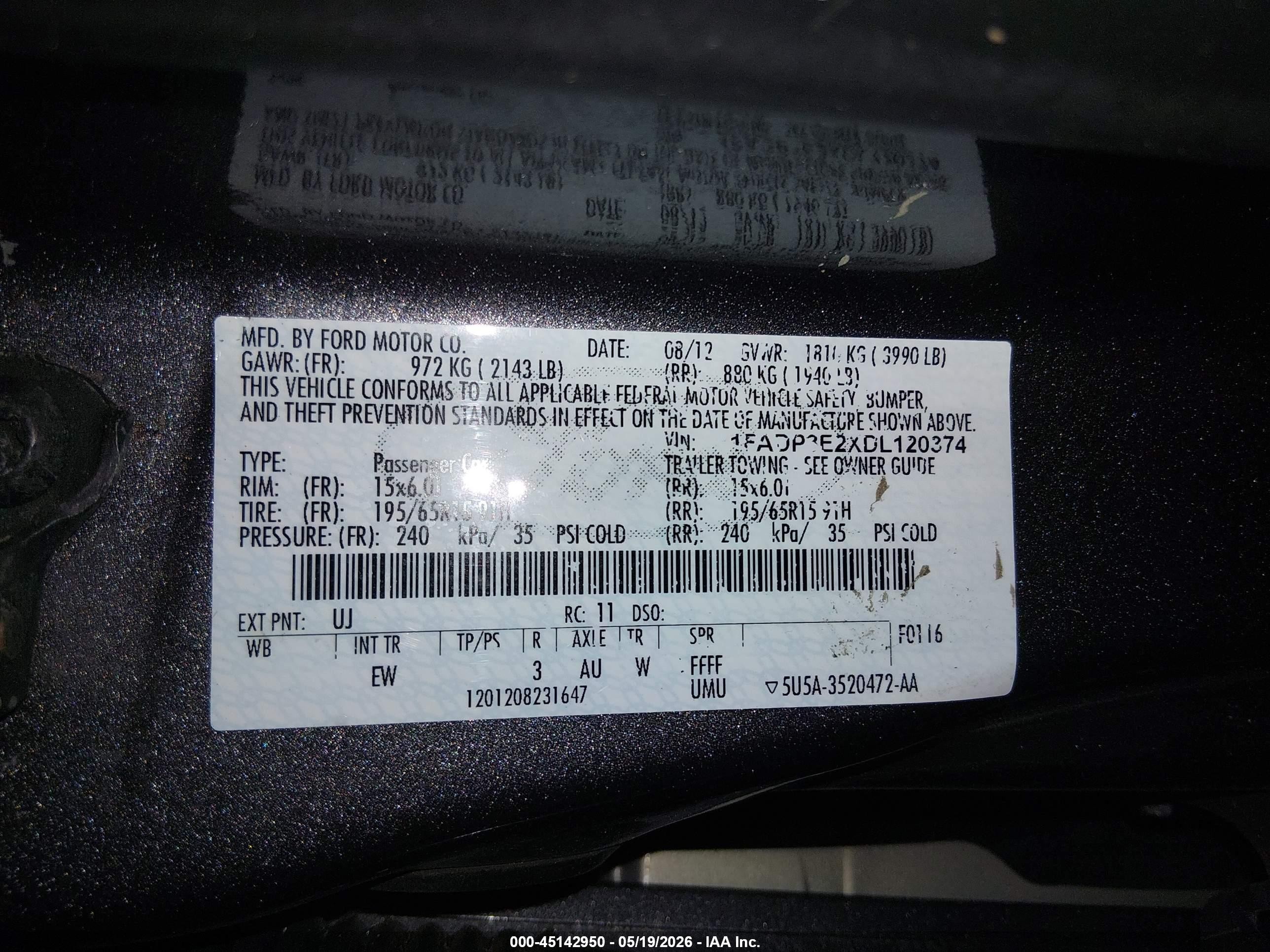 2013 Ford Focus S Gray vin: 1FADP3E2XDL120374