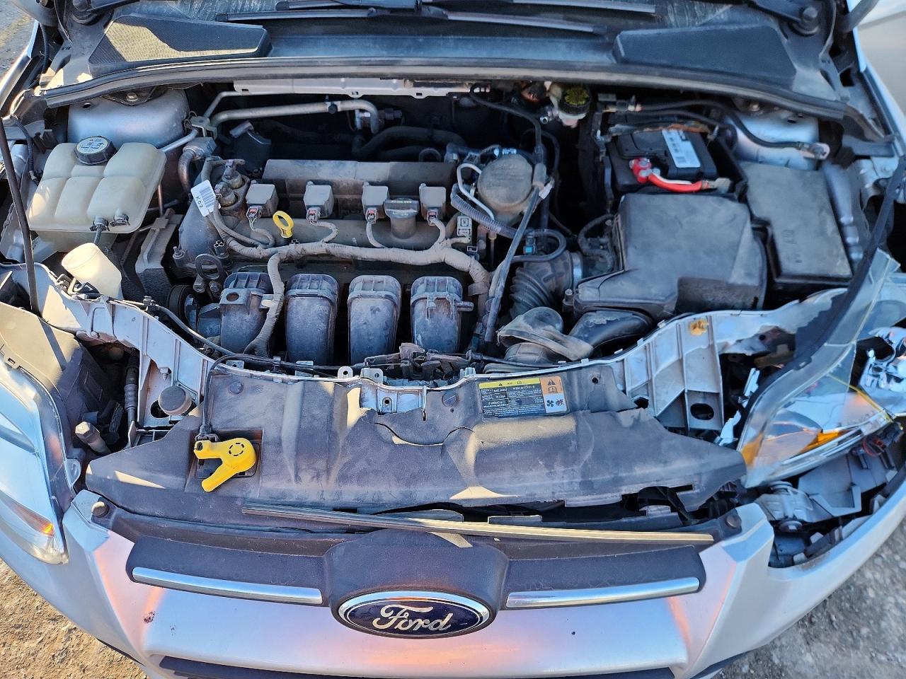 2013 Ford Focus S Silver vin: 1FADP3E2XDL226629