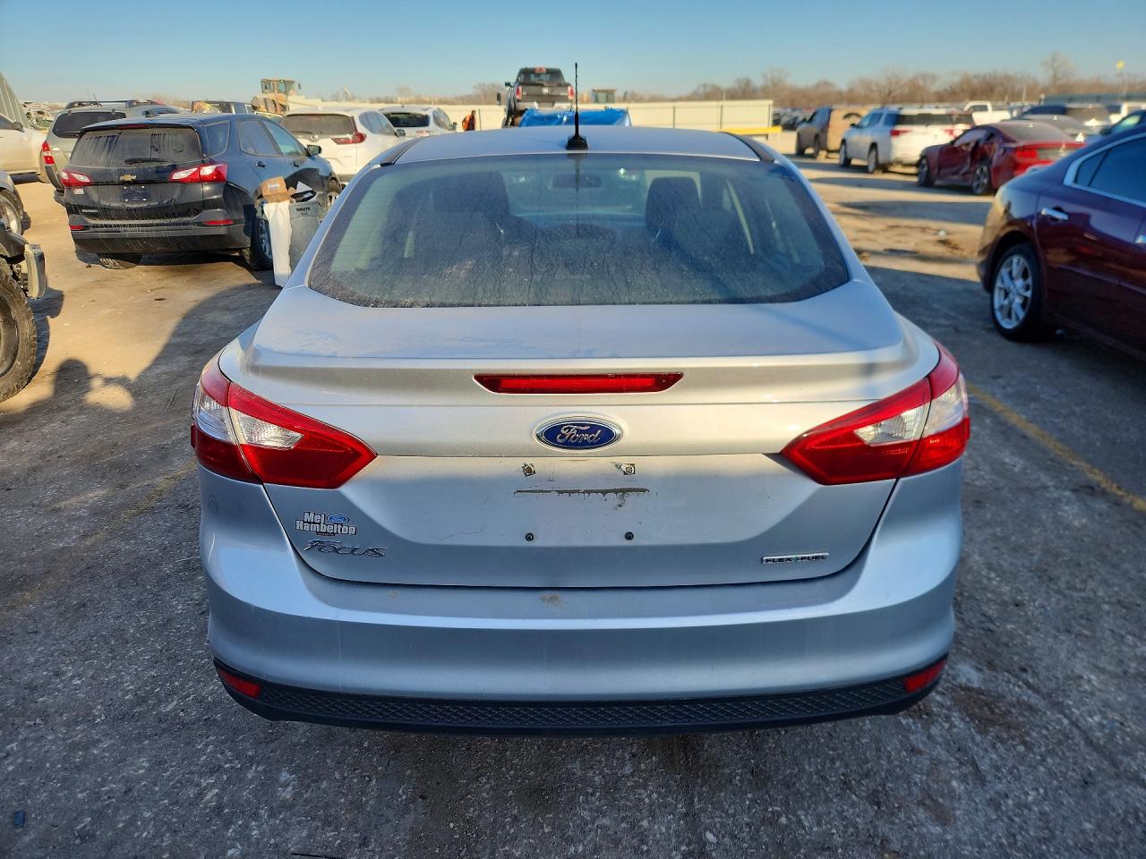 2013 Ford Focus S Silver vin: 1FADP3E2XDL226629