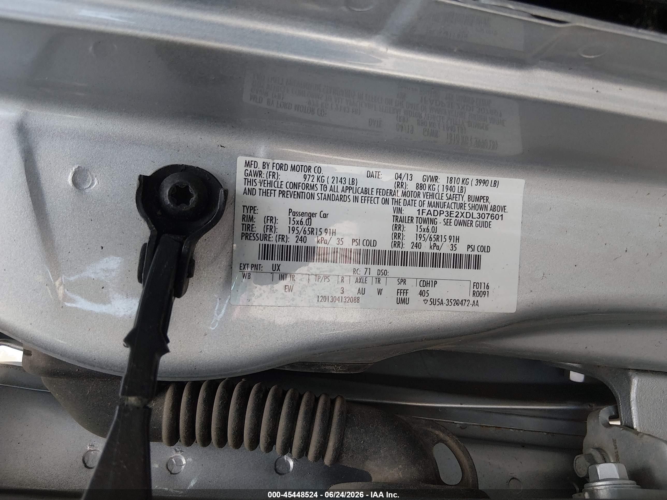 2013 Ford Focus S Silver vin: 1FADP3E2XDL307601