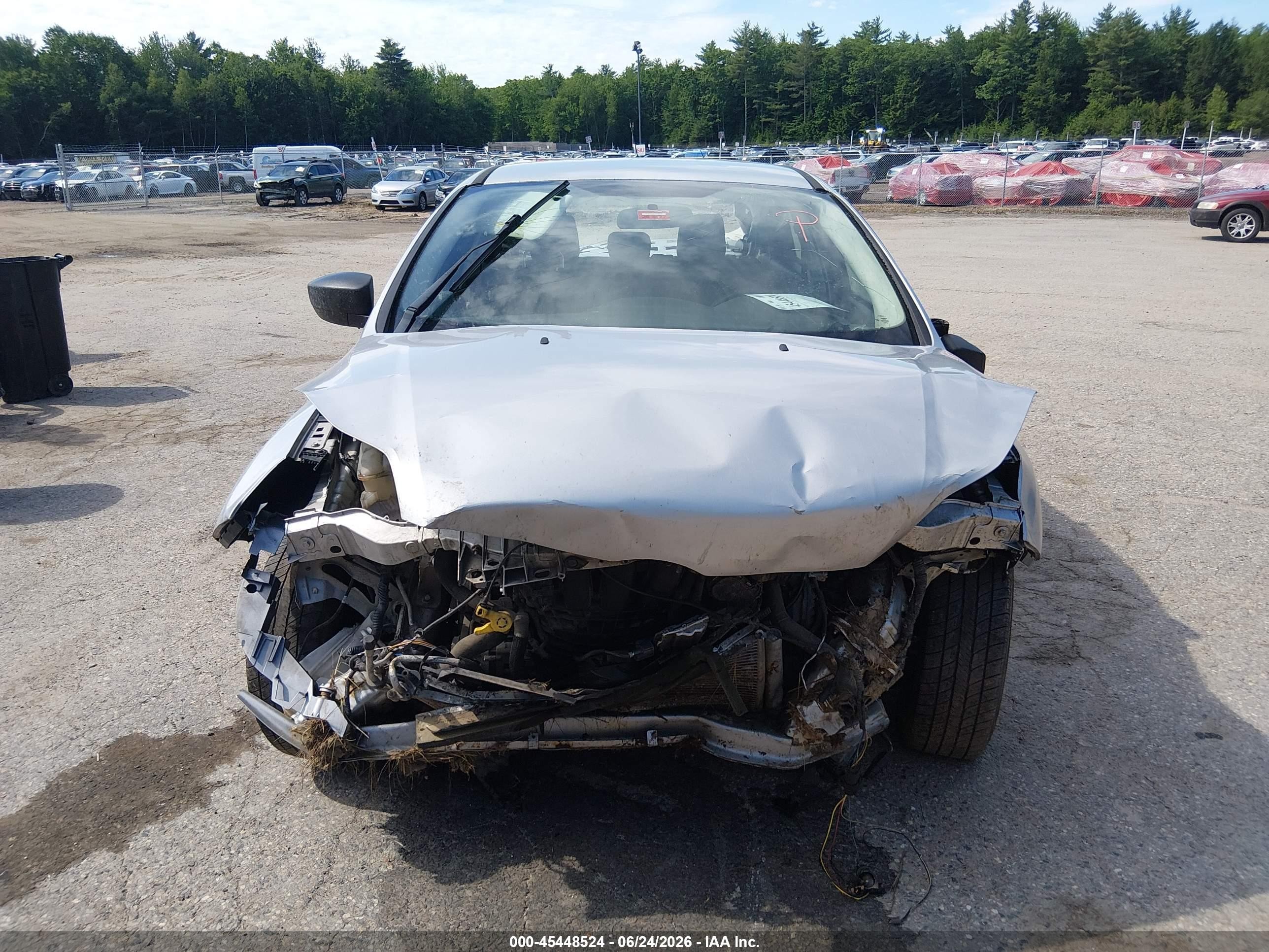 2013 Ford Focus S Silver vin: 1FADP3E2XDL307601