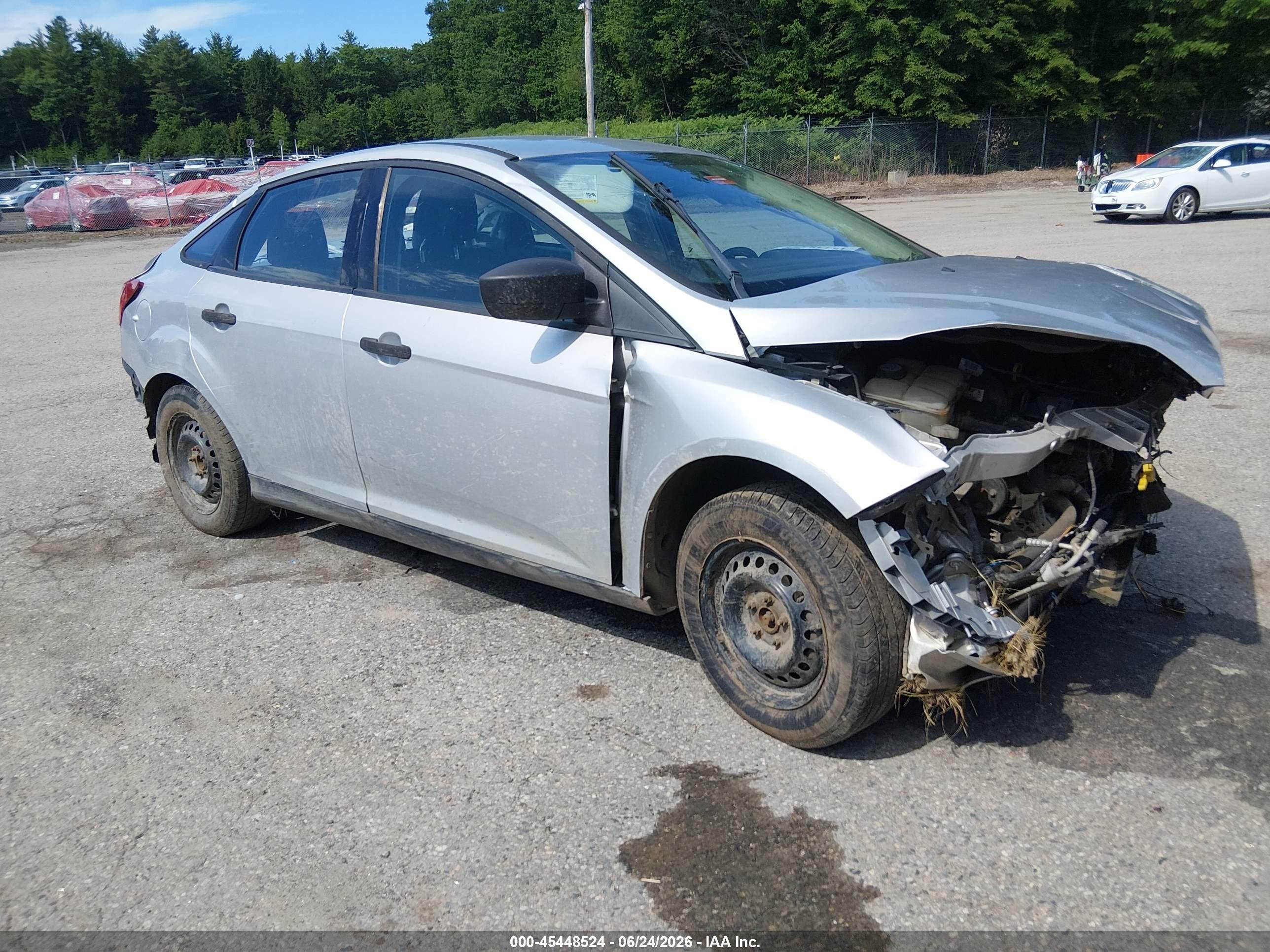 2013 Ford Focus S Silver vin: 1FADP3E2XDL307601