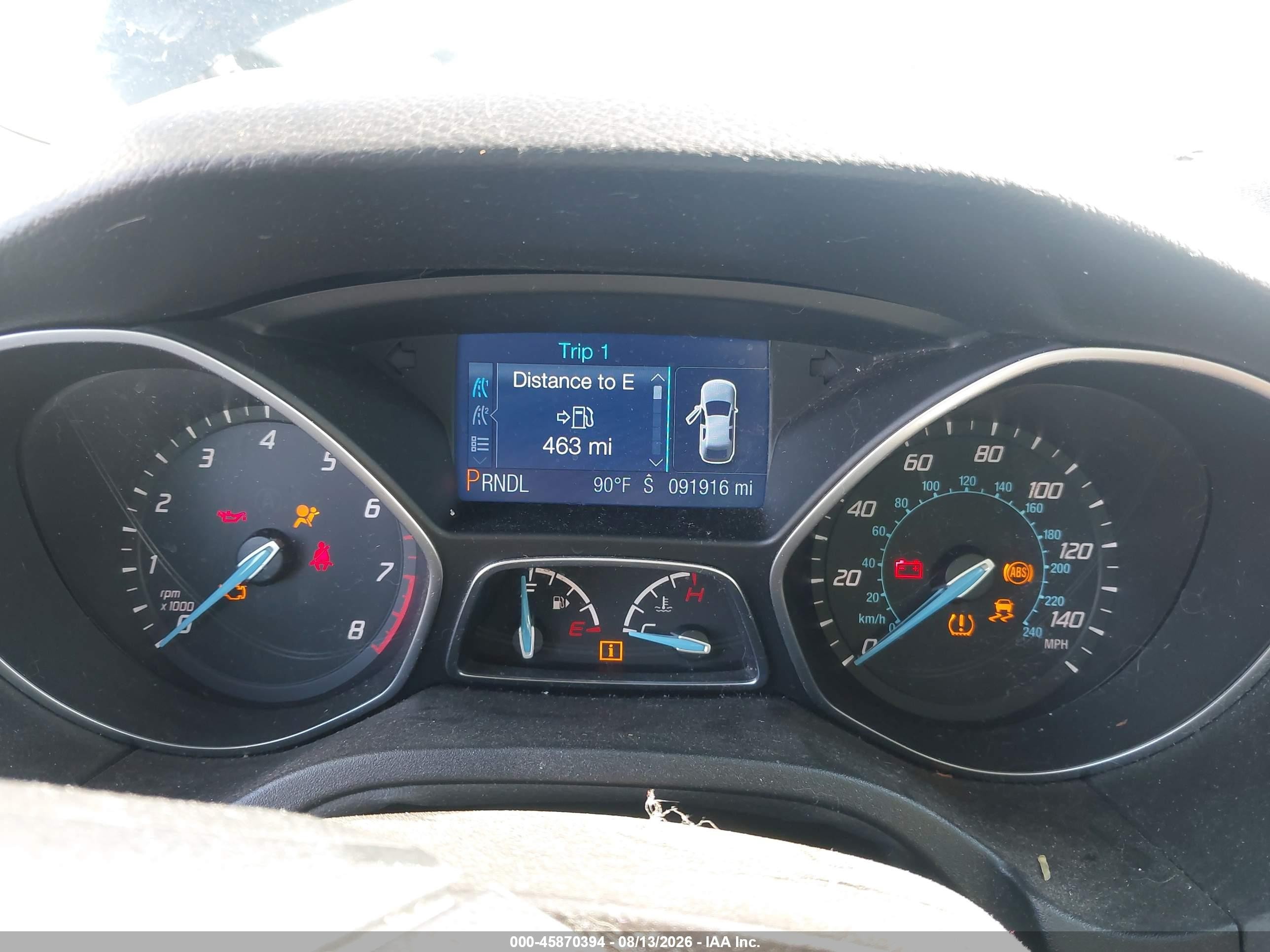 2013 Ford Focus S Black vin: 1FADP3E2XDL313771