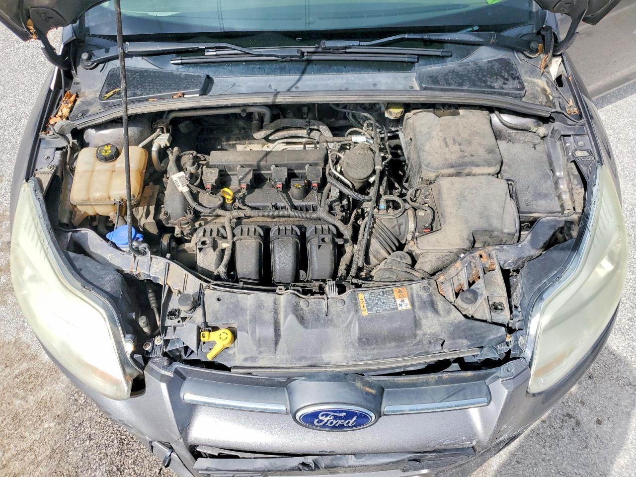 2014 Ford Focus S Gray vin: 1FADP3E2XEL396653
