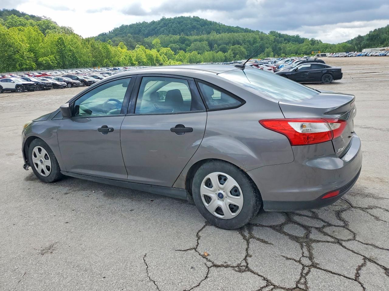 2014 Ford Focus S Gray vin: 1FADP3E2XEL396653