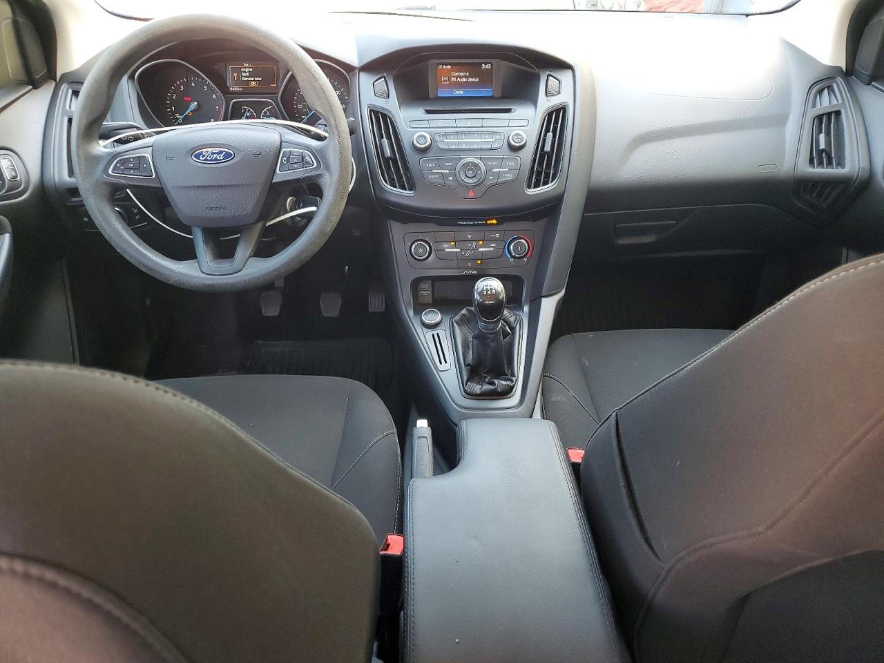2015 Ford Focus S Gray vin: 1FADP3E2XFL255275