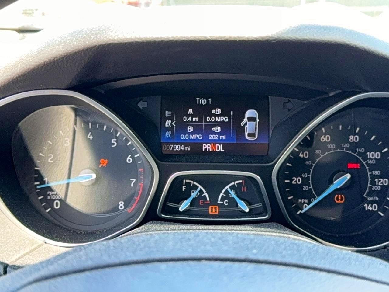 2015 Ford Focus S White vin: 1FADP3E2XFL311926