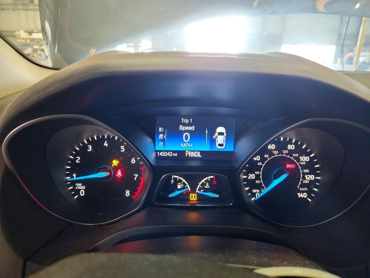 2015 Ford Focus S Gray vin: 1FADP3E2XFL340973