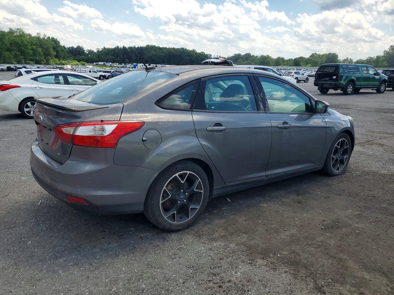2013 Ford Focus Se Gray vin: 1FADP3F20DL103825