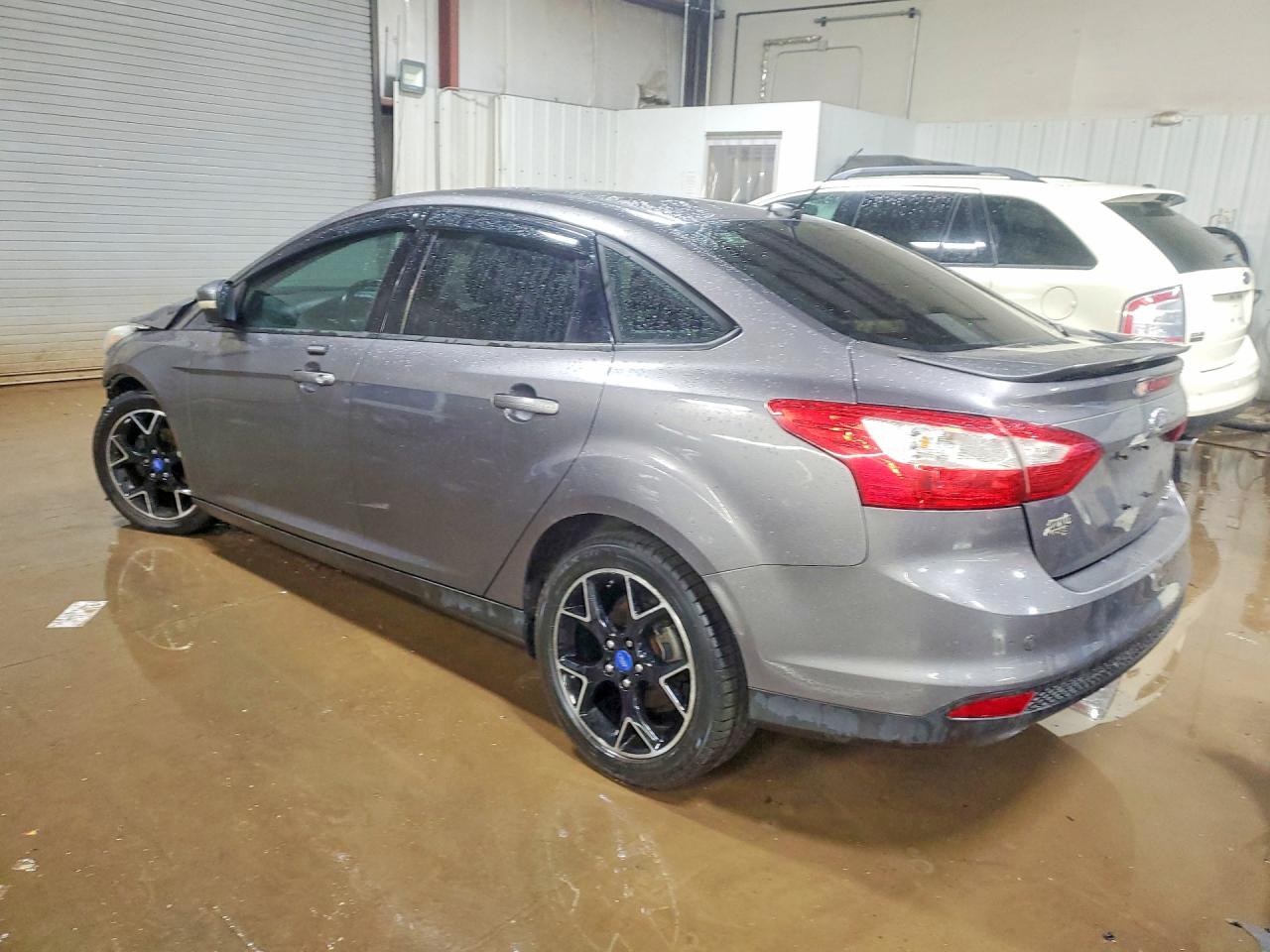 2013 Ford Focus Se Silver vin: 1FADP3F20DL114579