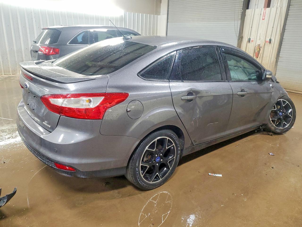 2013 Ford Focus Se Silver vin: 1FADP3F20DL114579