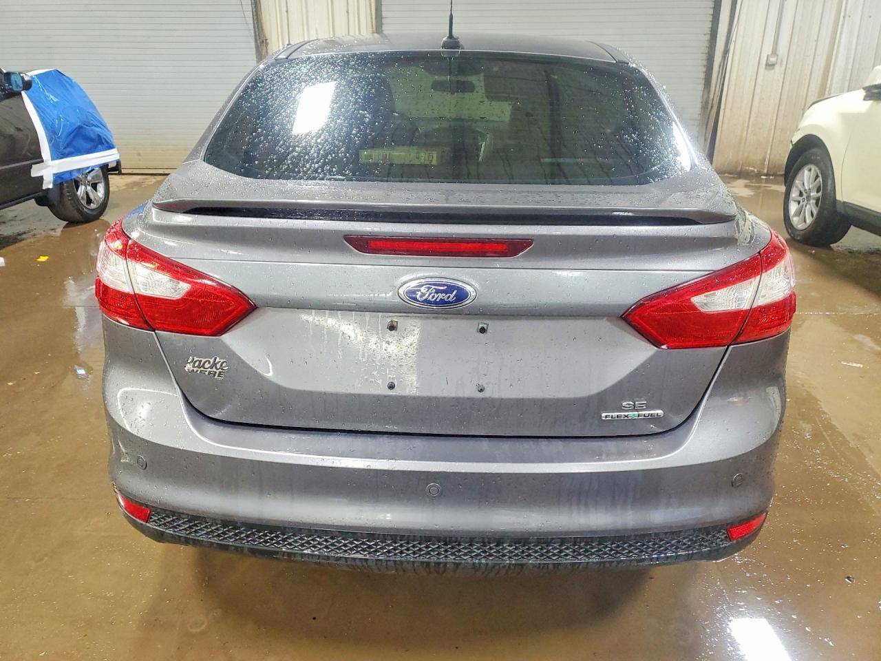 2013 Ford Focus Se Silver vin: 1FADP3F20DL114579