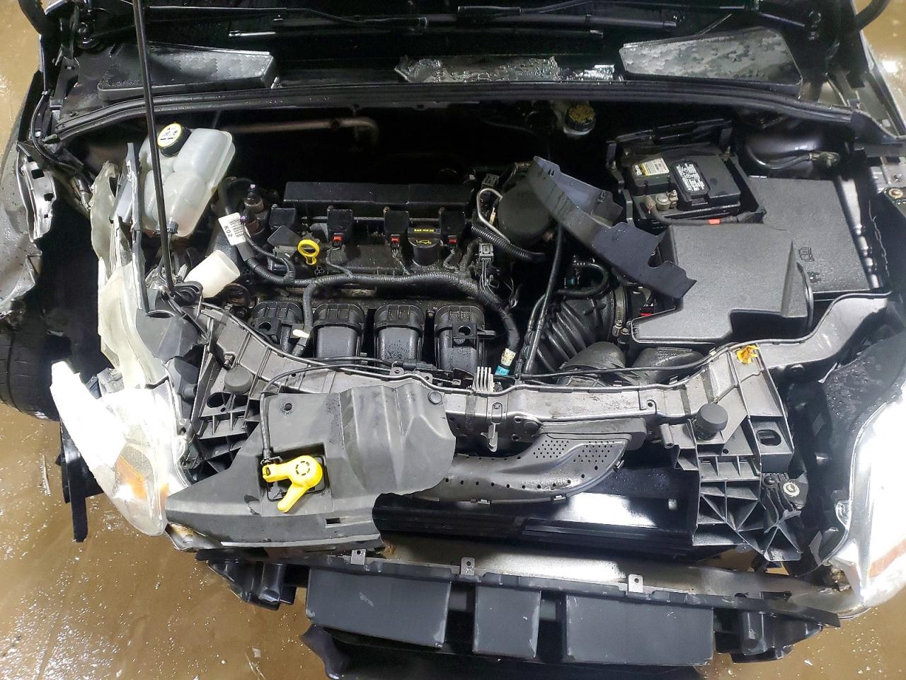 2013 Ford Focus Se Silver vin: 1FADP3F20DL114579