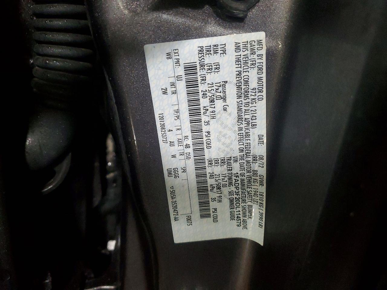 2013 Ford Focus Se Silver vin: 1FADP3F20DL114579