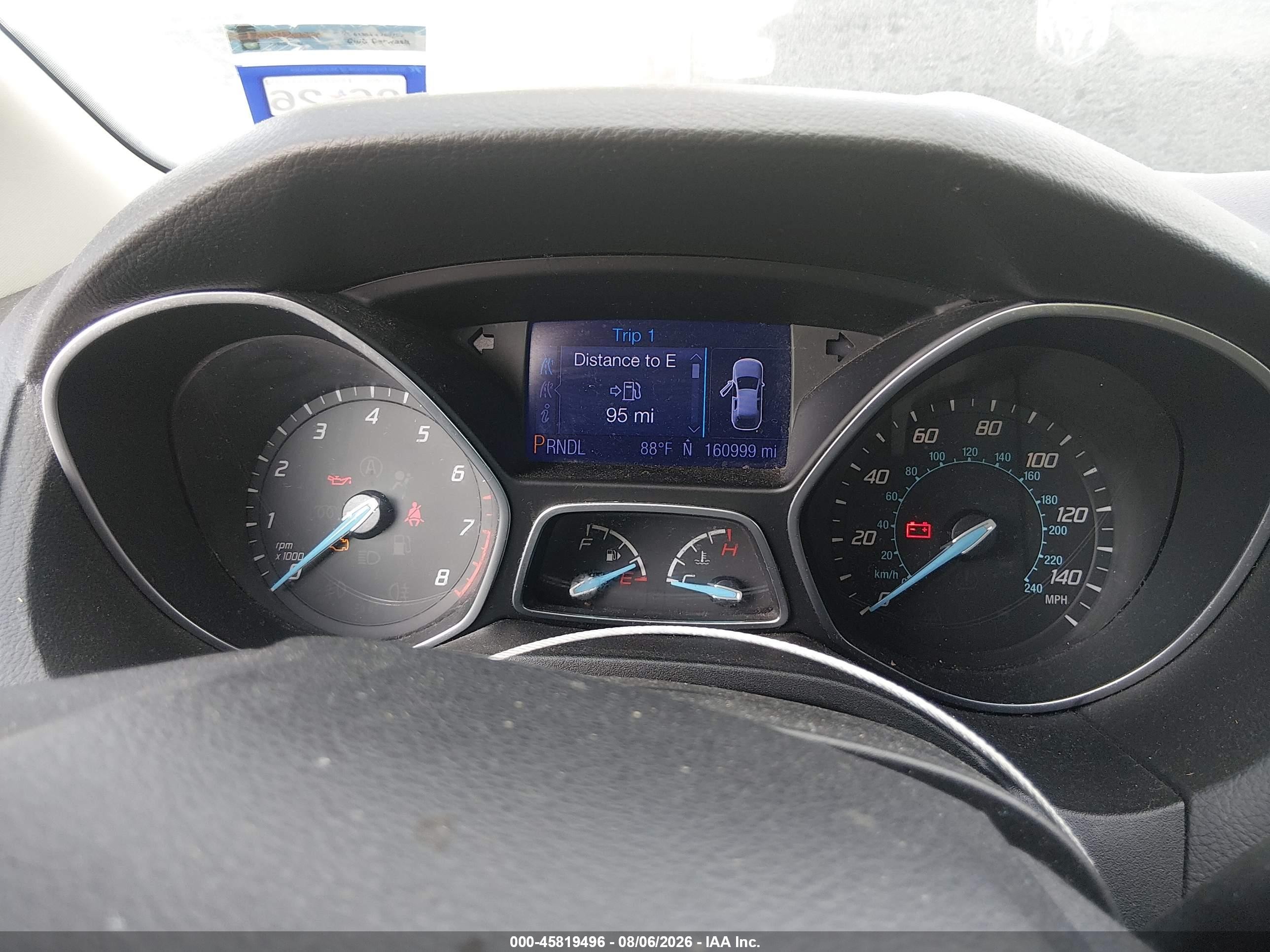 2013 Ford Focus Se White vin: 1FADP3F20DL115599