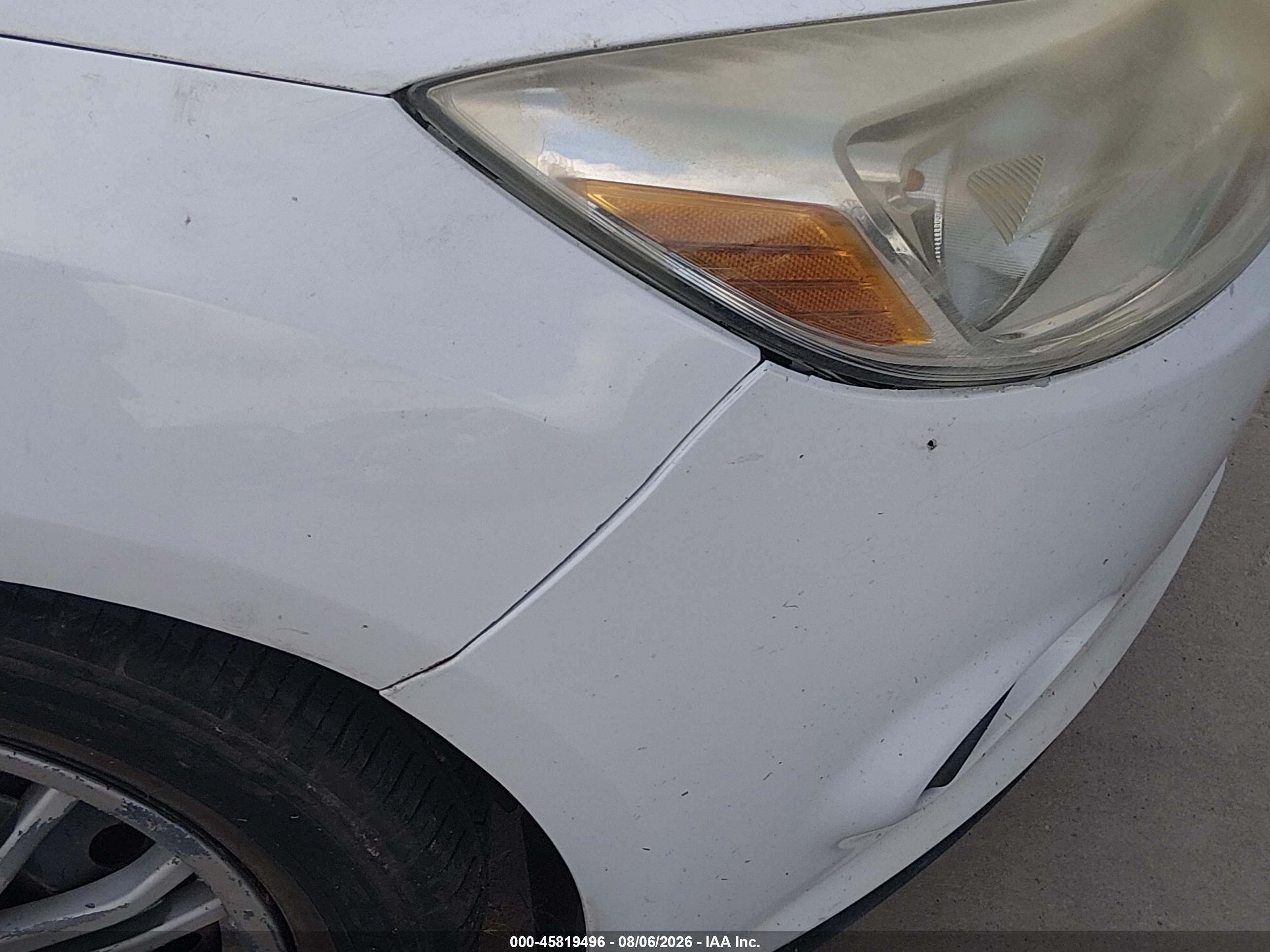 2013 Ford Focus Se White vin: 1FADP3F20DL115599