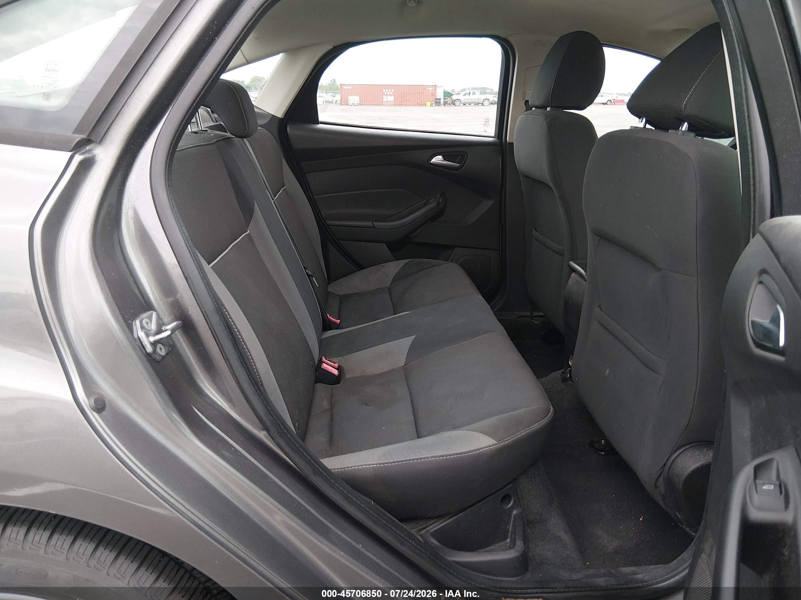 2013 Ford Focus Se Gray vin: 1FADP3F20DL131656