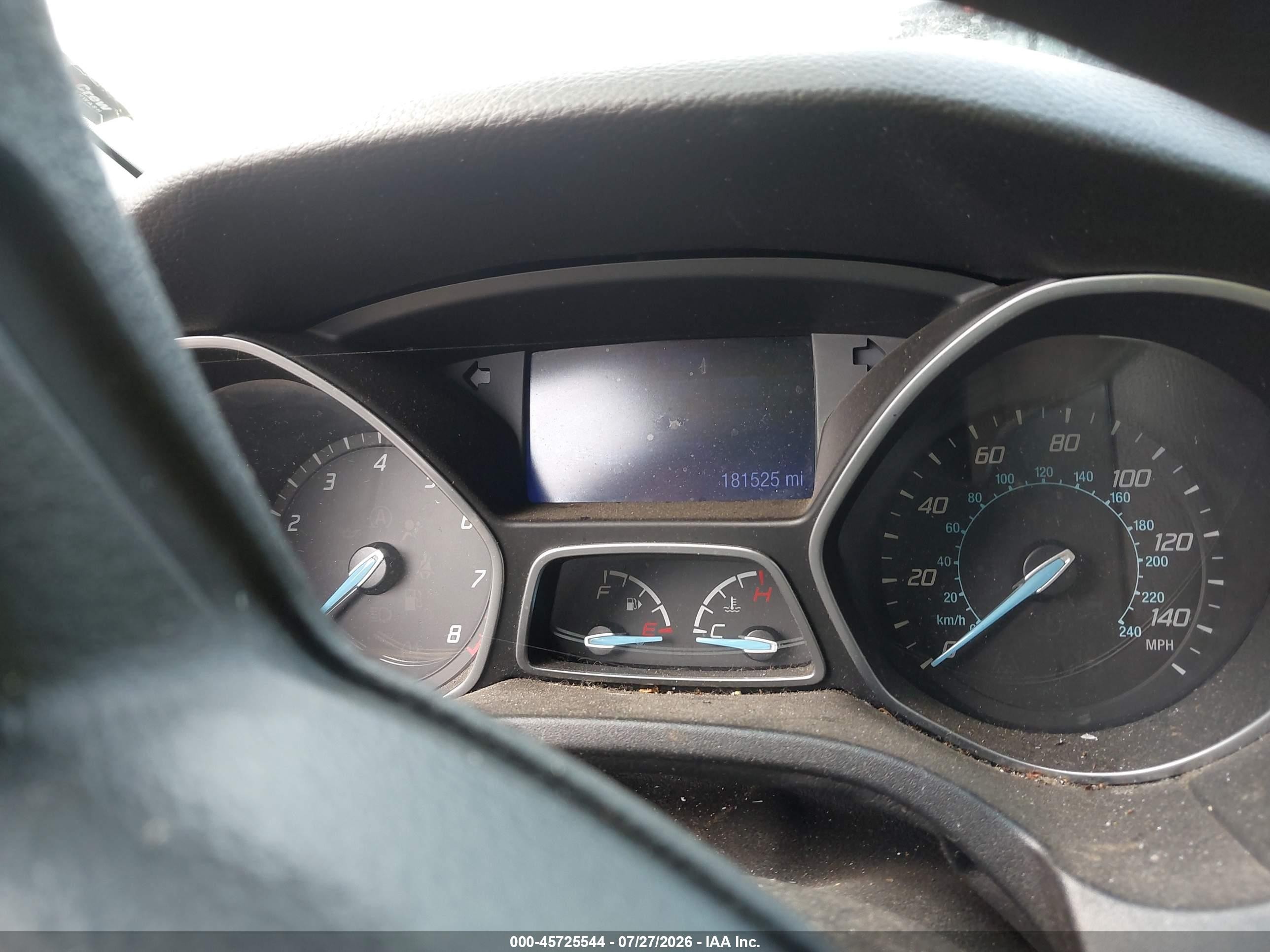 2013 Ford Focus Se Silver vin: 1FADP3F20DL167735