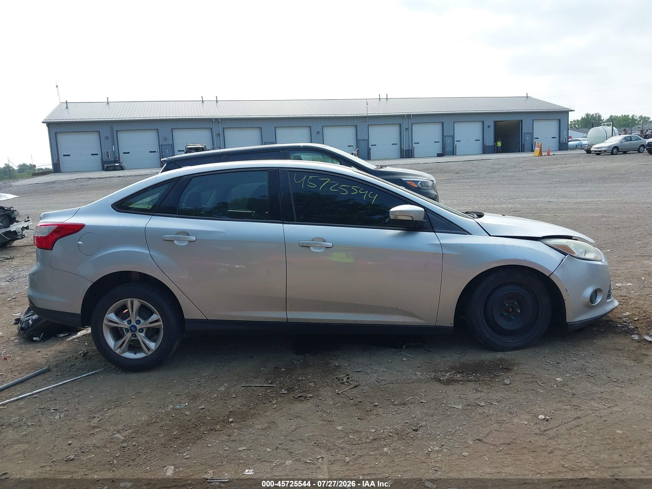 2013 Ford Focus Se Silver vin: 1FADP3F20DL167735