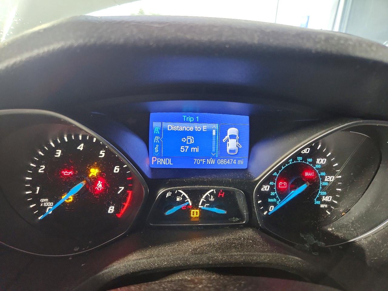 2013 Ford Focus Se White vin: 1FADP3F20DL168786