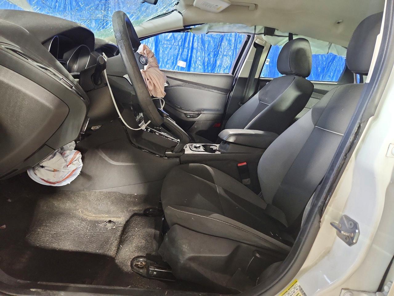 2013 Ford Focus Se White vin: 1FADP3F20DL168786