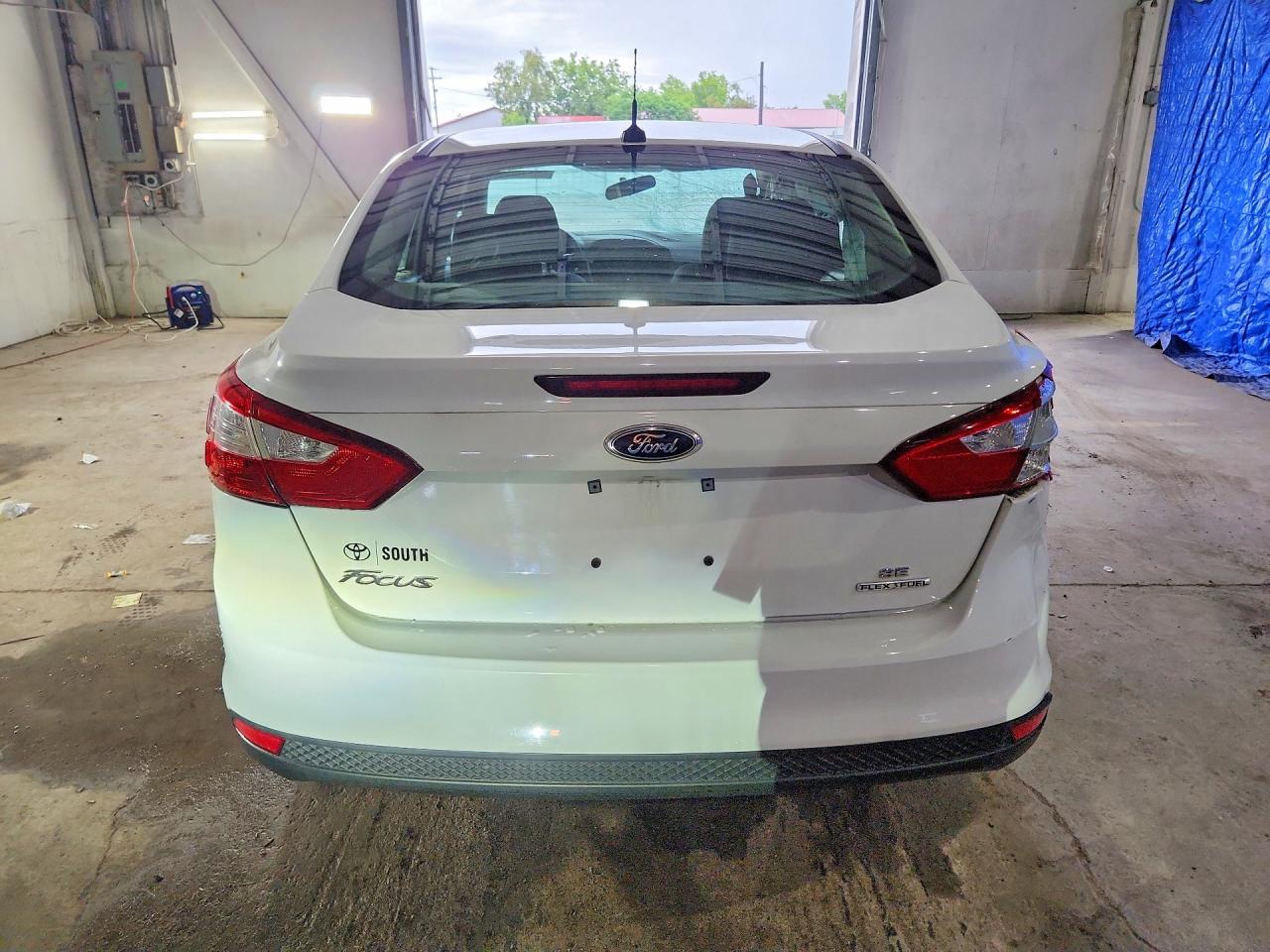 2013 Ford Focus Se White vin: 1FADP3F20DL168786