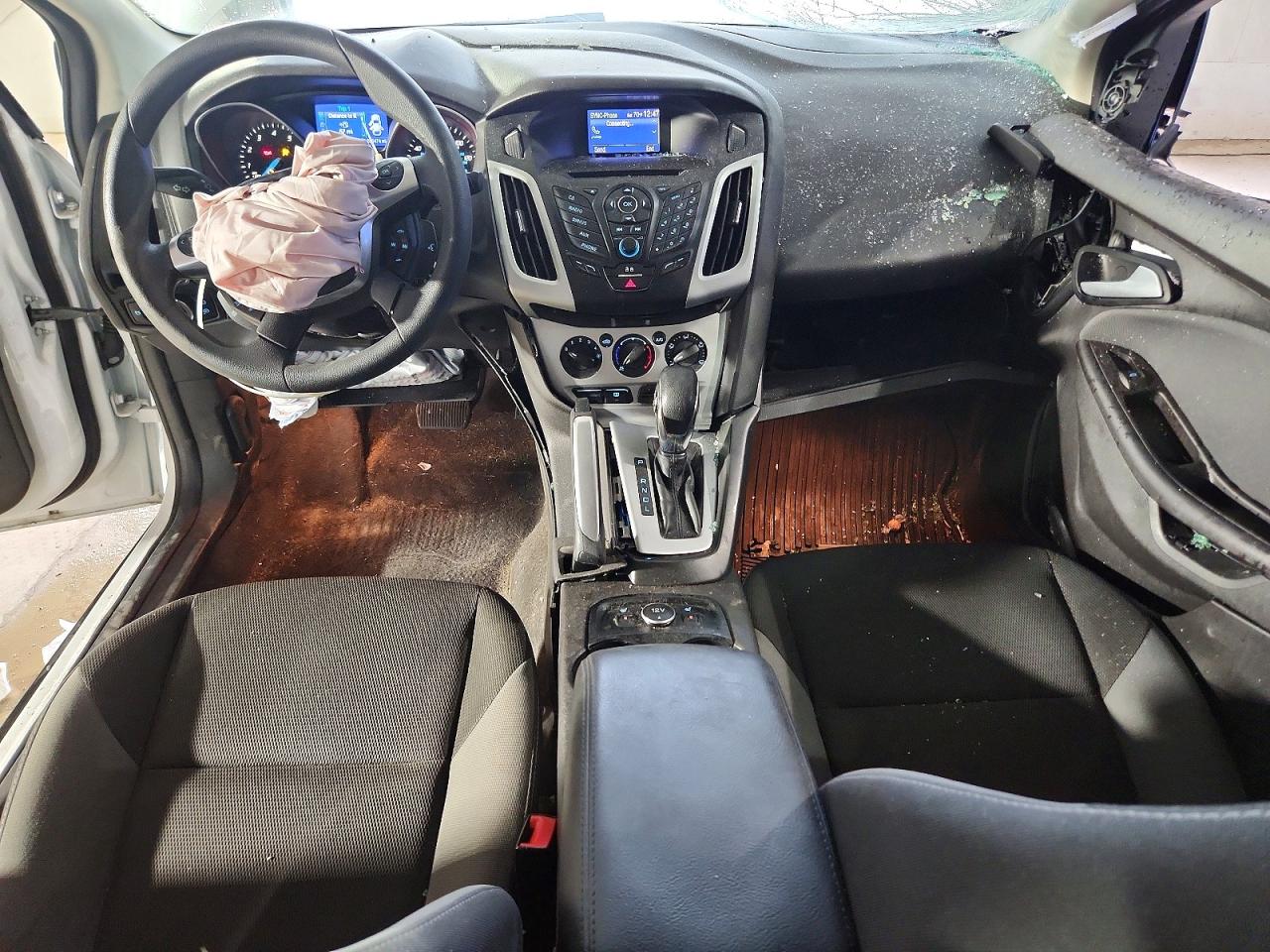 2013 Ford Focus Se White vin: 1FADP3F20DL168786
