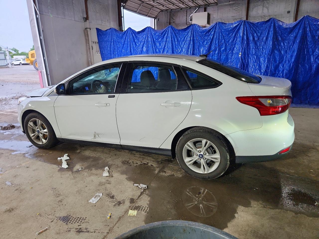 2013 Ford Focus Se White vin: 1FADP3F20DL168786