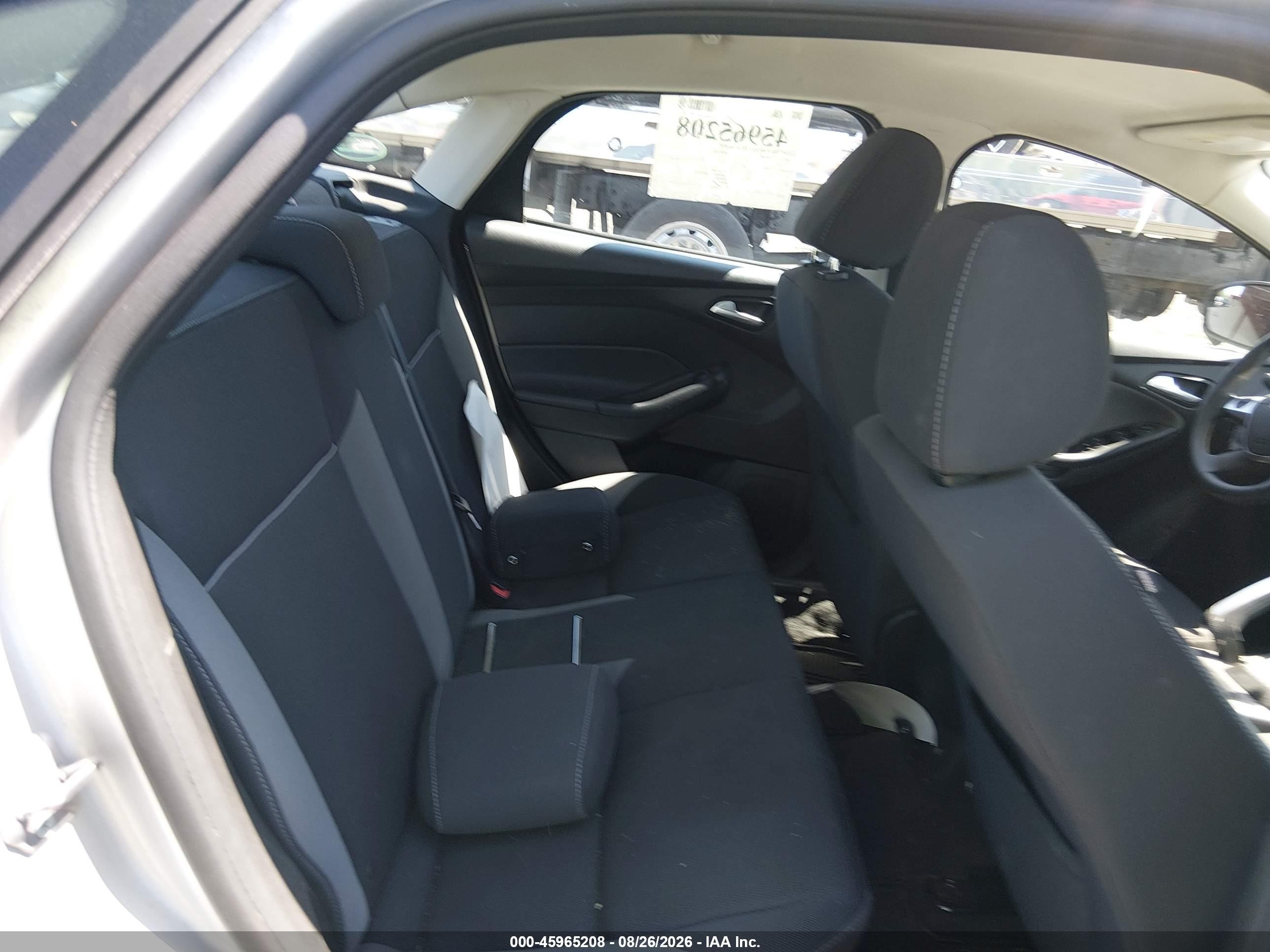 2013 Ford Focus Se Silver vin: 1FADP3F20DL186379