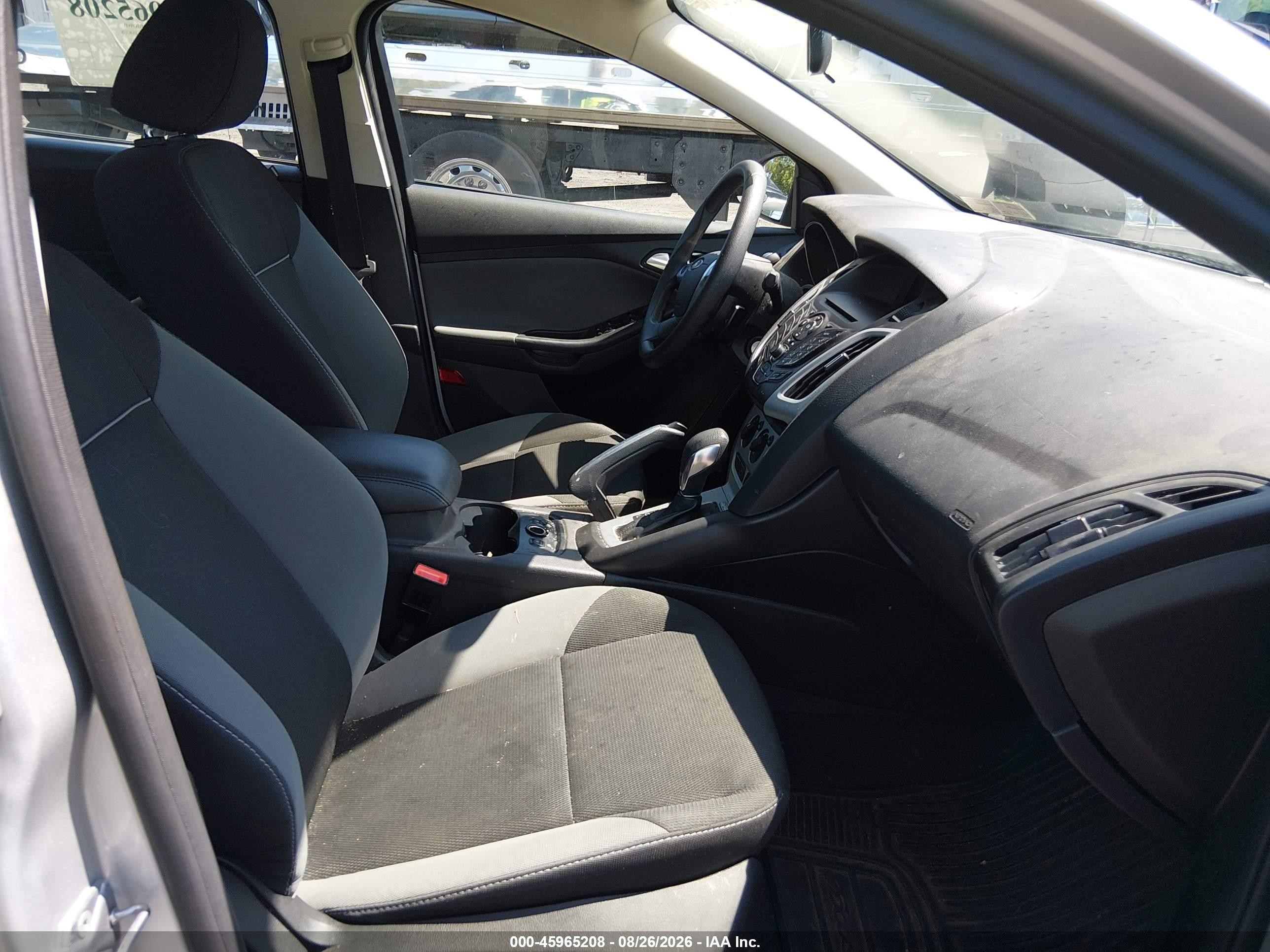 2013 Ford Focus Se Silver vin: 1FADP3F20DL186379