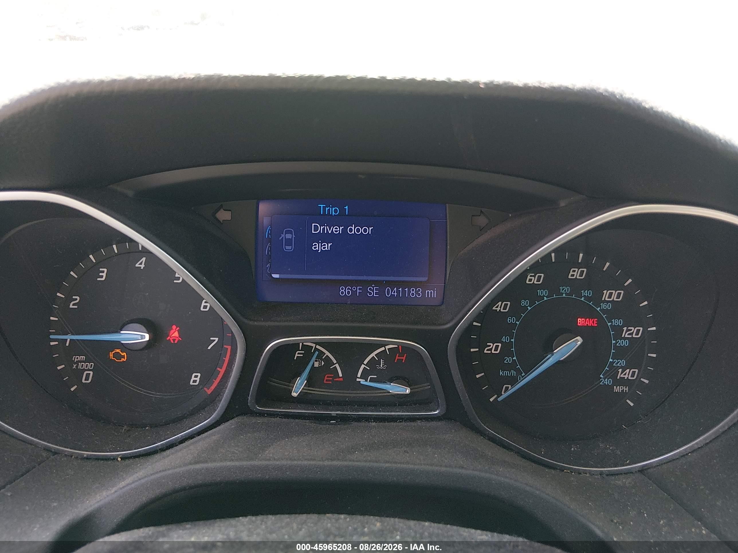 2013 Ford Focus Se Silver vin: 1FADP3F20DL186379