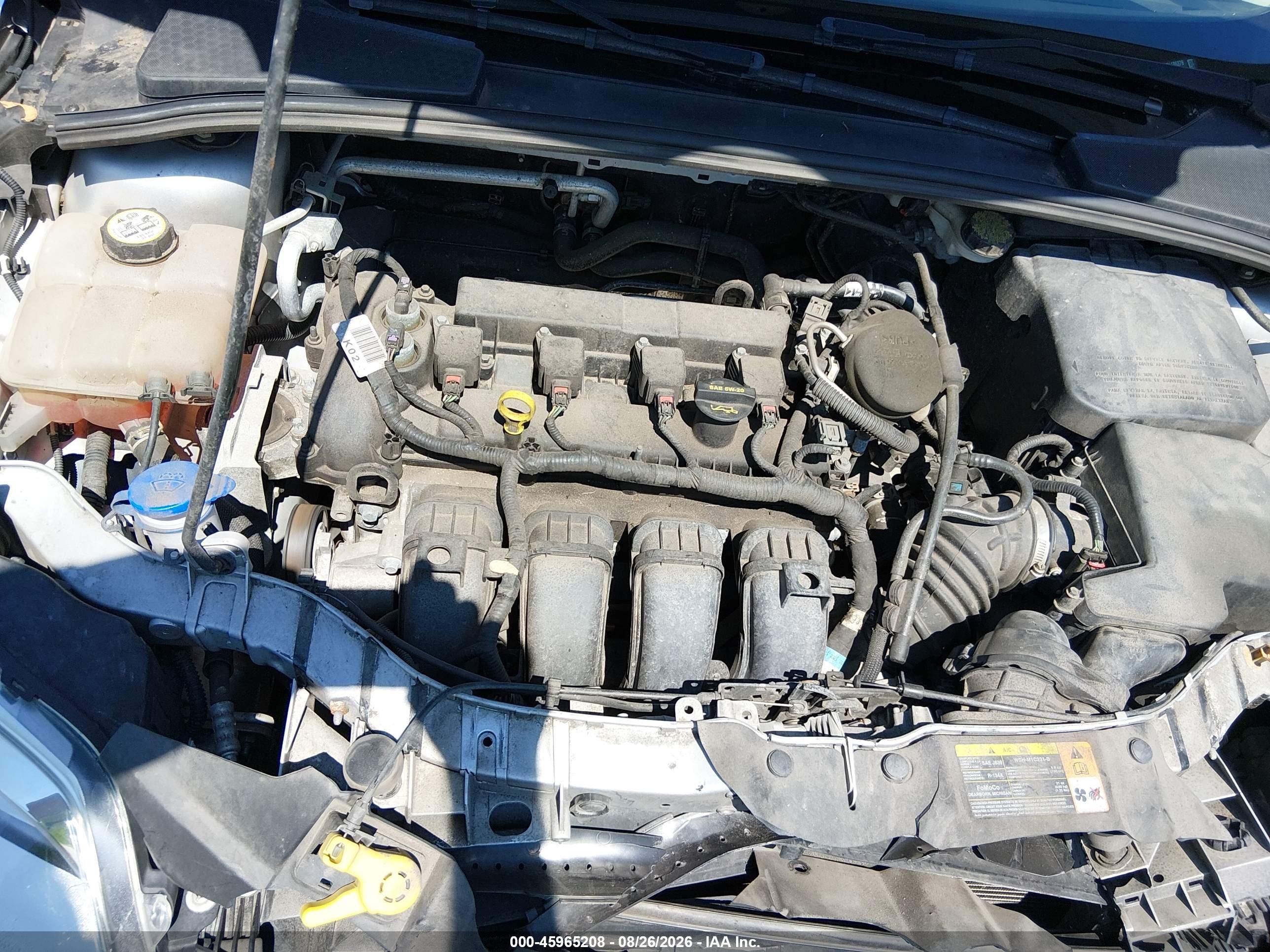 2013 Ford Focus Se Silver vin: 1FADP3F20DL186379