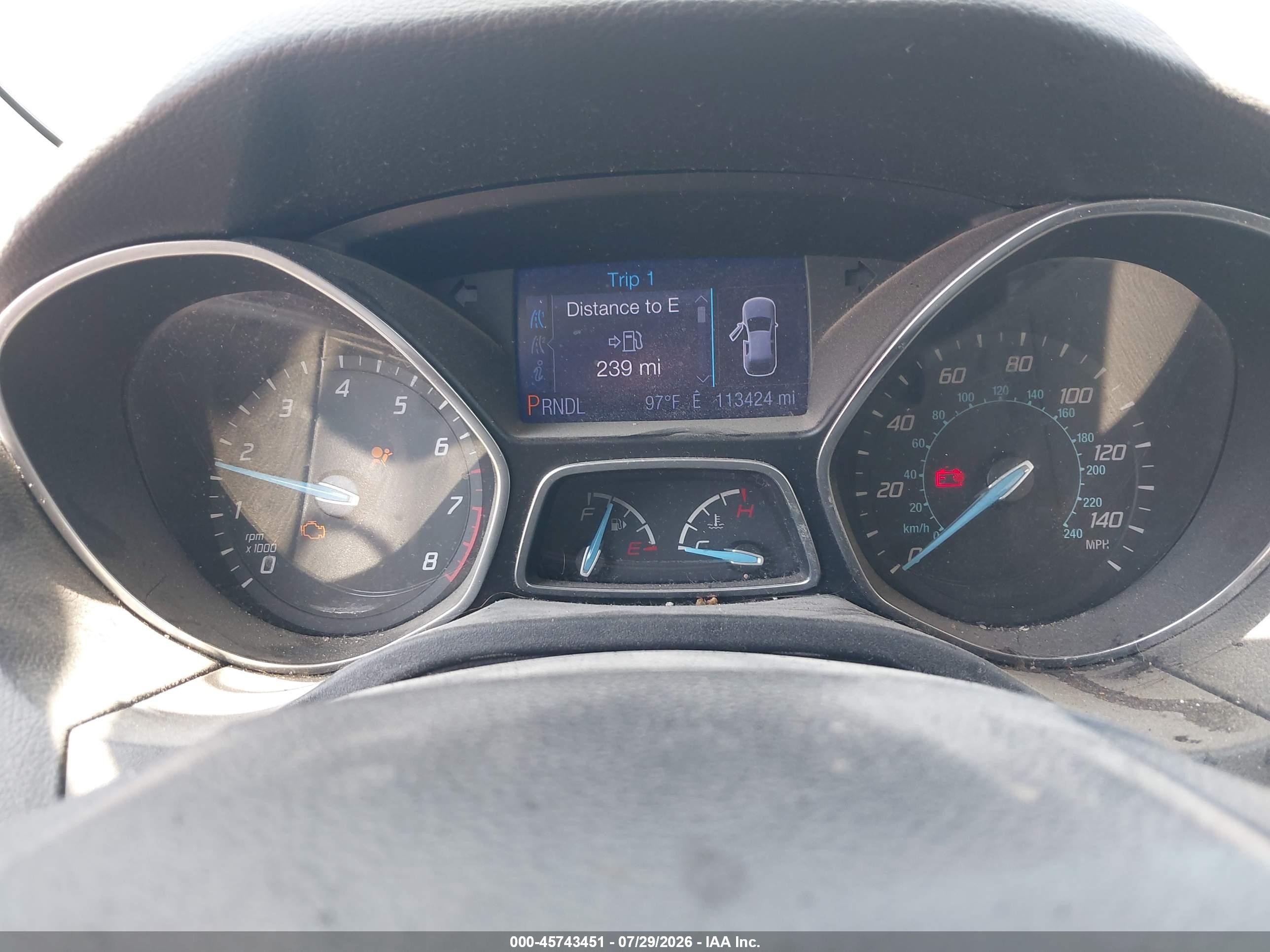 2013 Ford Focus Se White vin: 1FADP3F20DL188374
