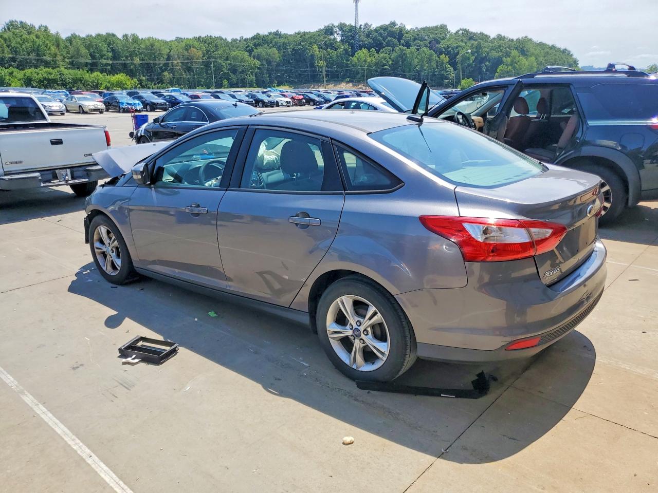 2013 Ford Focus Se Gray vin: 1FADP3F20DL188438