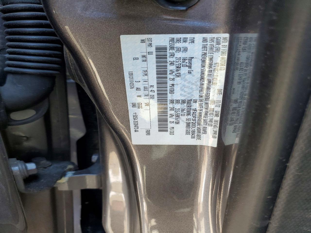 2013 Ford Focus Se Gray vin: 1FADP3F20DL188438