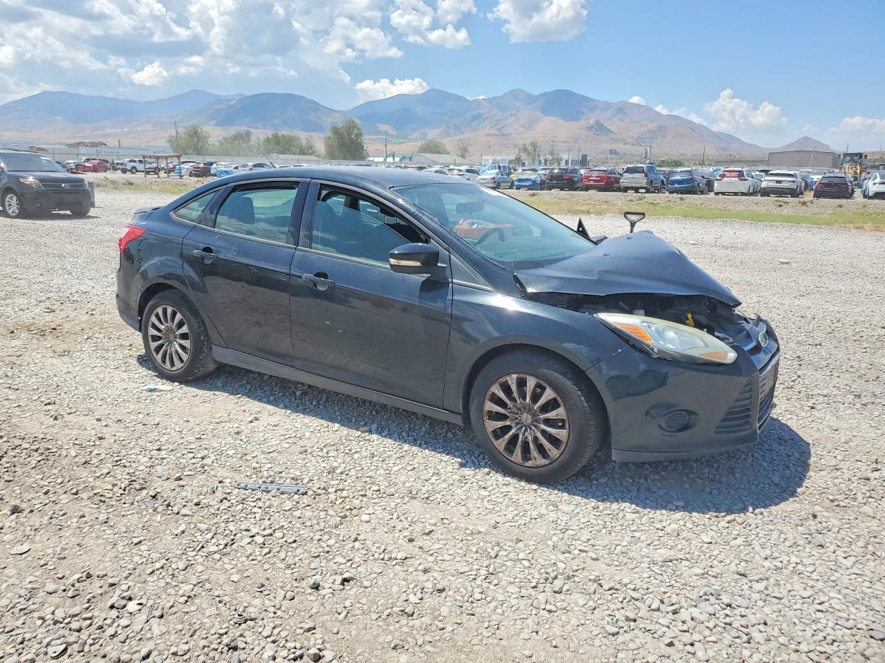 2013 Ford Focus Se Black vin: 1FADP3F20DL190335